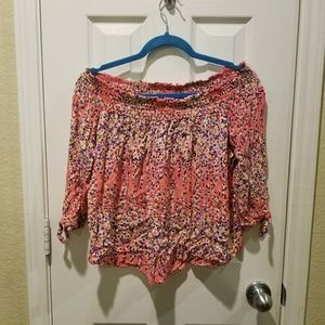 Super Cute Off The Shoulder Crop Top